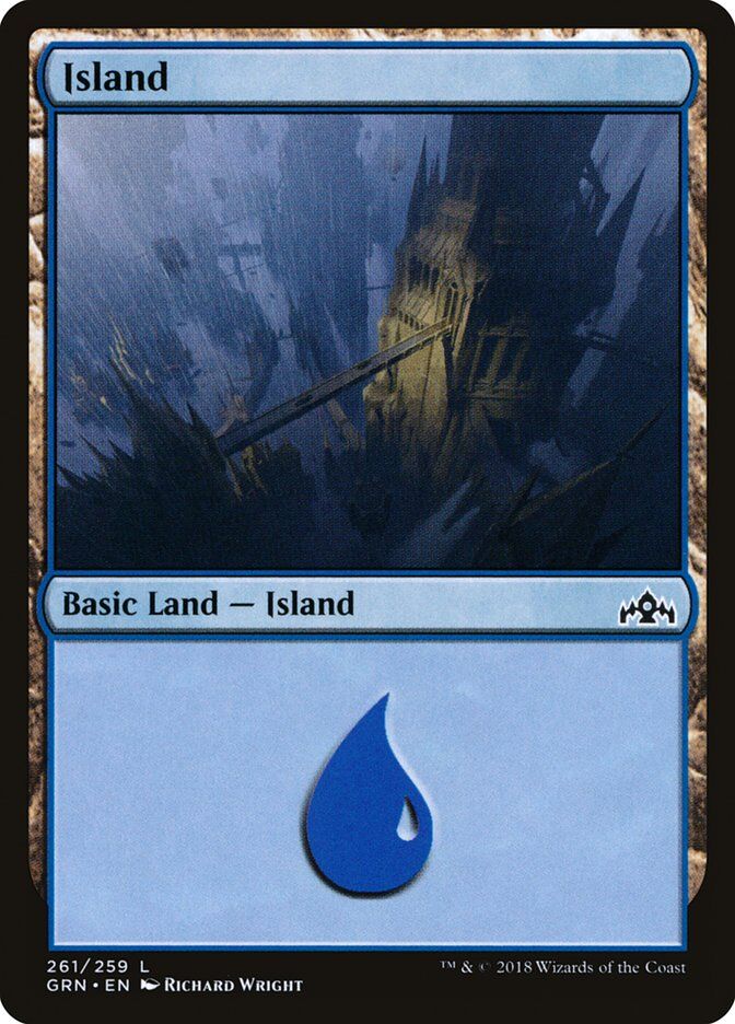 Guilds of Ravnica #261 Island