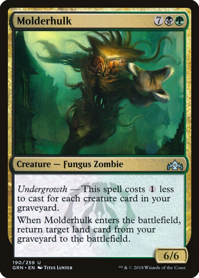 Guilds of Ravnica #190 Molderhulk