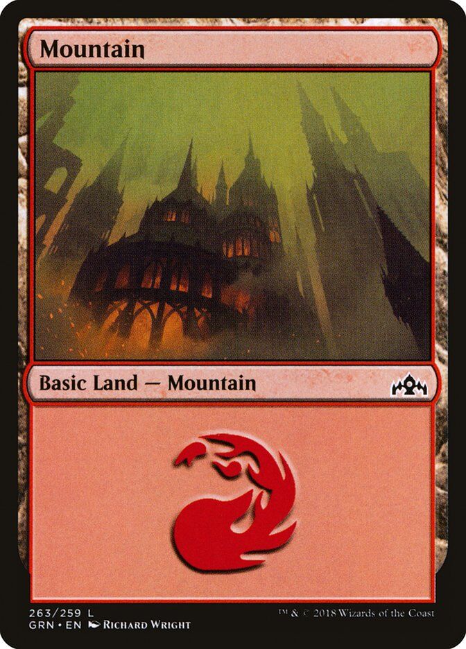 Guilds of Ravnica #263 Mountain