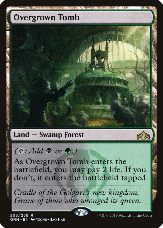 Guilds of Ravnica #253 Overgrown Tomb