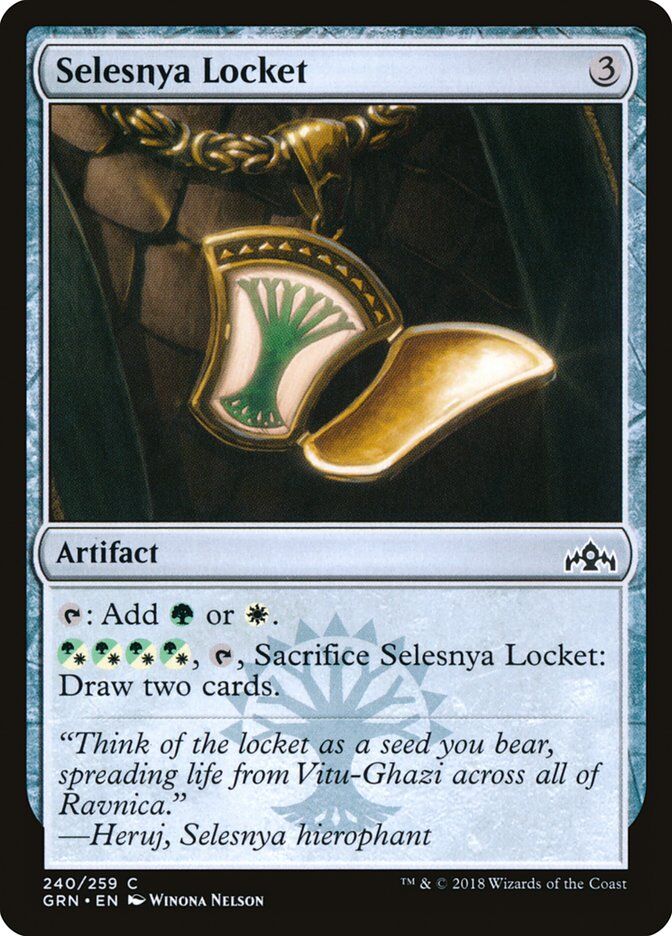 Guilds of Ravnica #240 Selesnya Locket