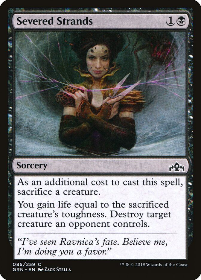 Guilds of Ravnica #85 Severed Strands