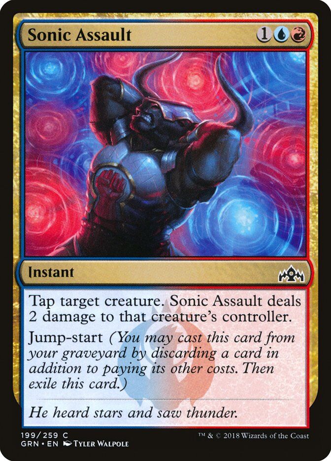 Guilds of Ravnica #199 Sonic Assault