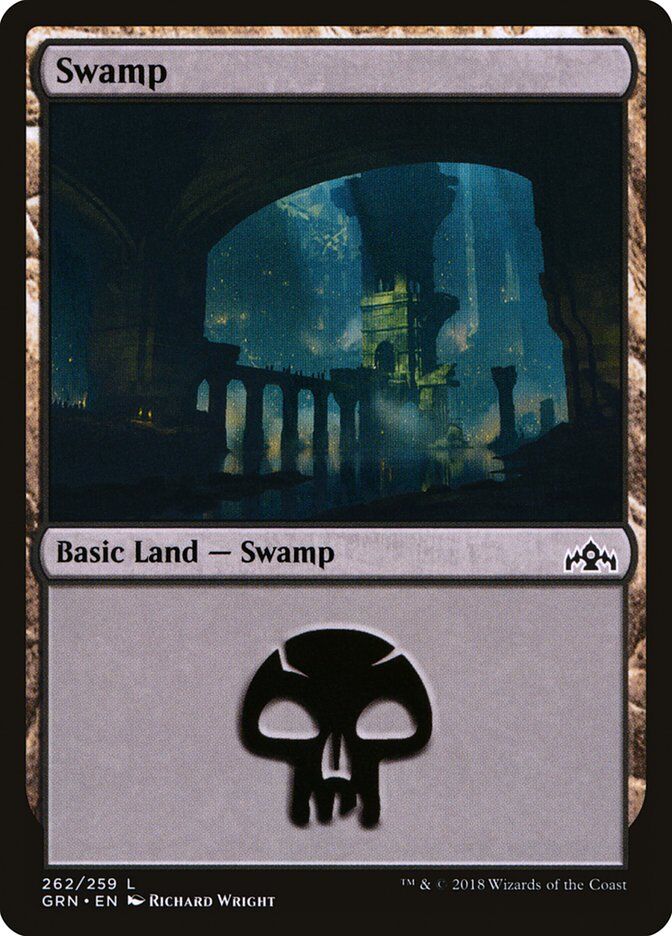 Guilds of Ravnica #262 Swamp