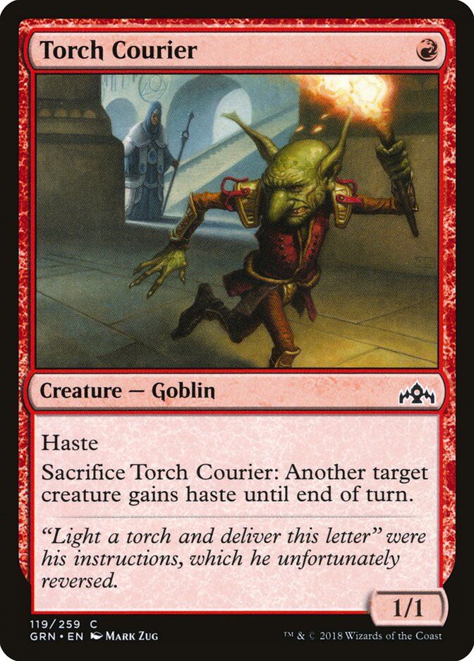 Guilds of Ravnica #119 Torch Courier