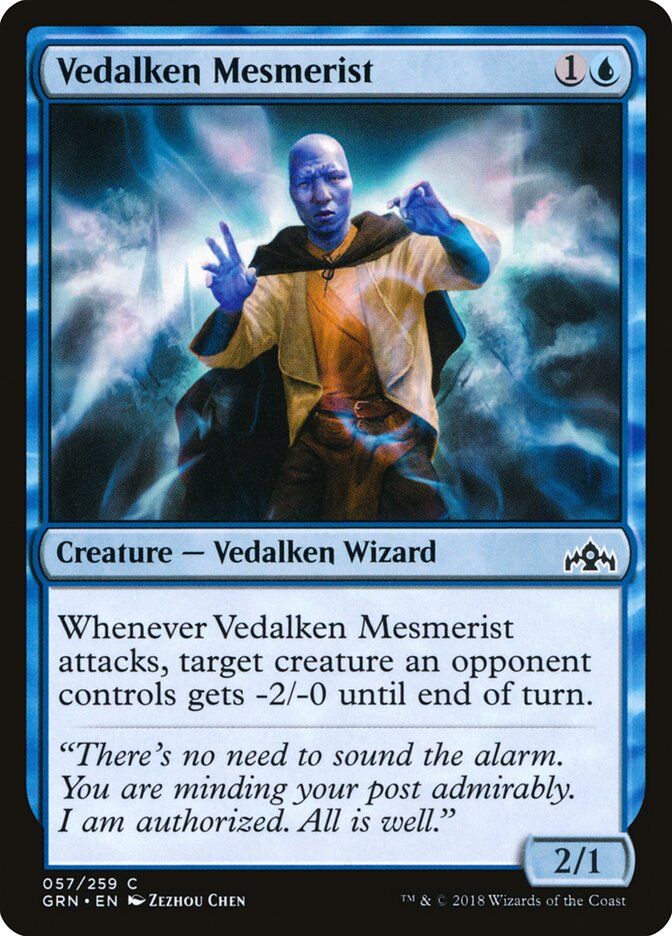 Guilds of Ravnica #57 Vedalken Mesmerist