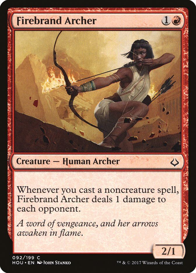 Hour of Devastation #92 Firebrand Archer