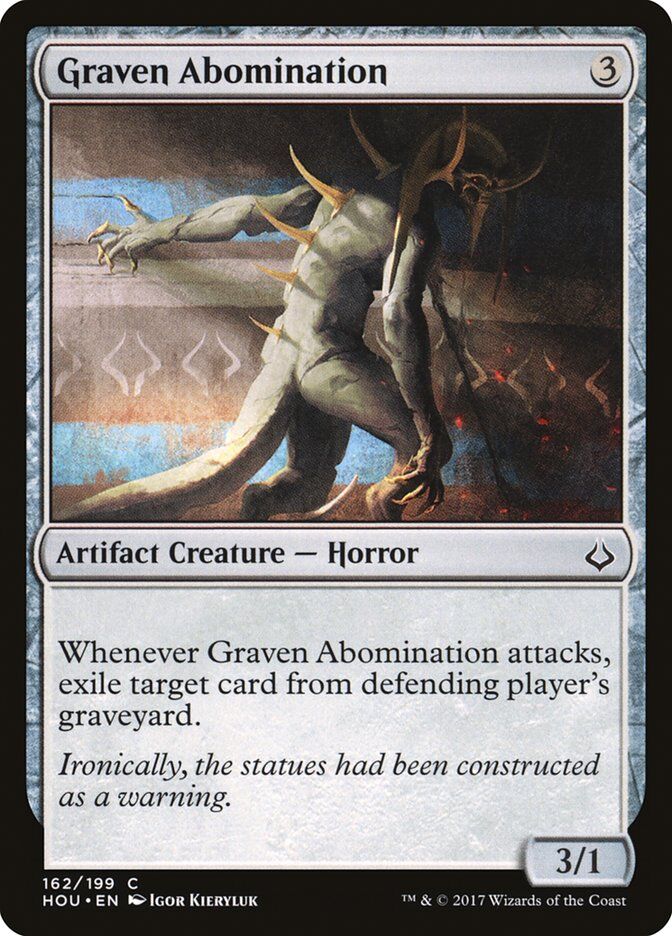 Hour of Devastation #162 Graven Abomination