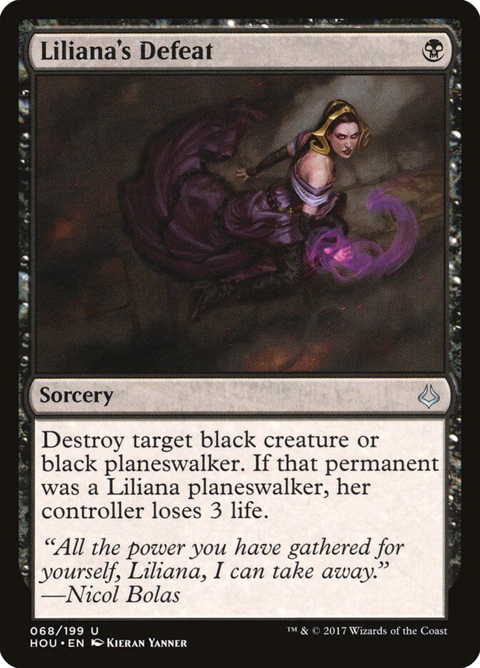 Hour of Devastation #68 Liliana's Defeat