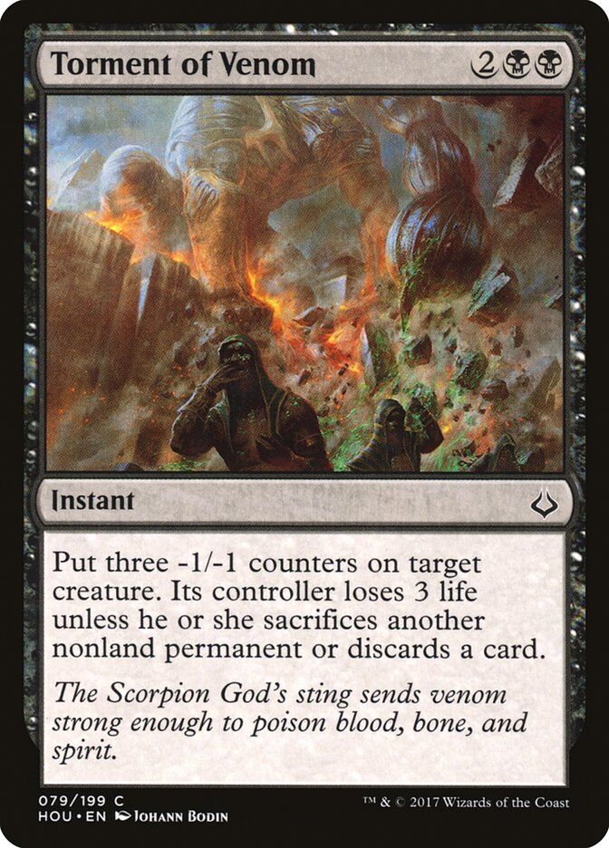 Hour of Devastation #79 Torment of Venom