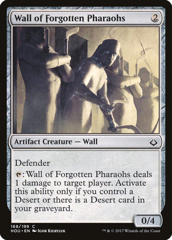 Hour of Devastation #168 Wall of Forgotten Pharaohs