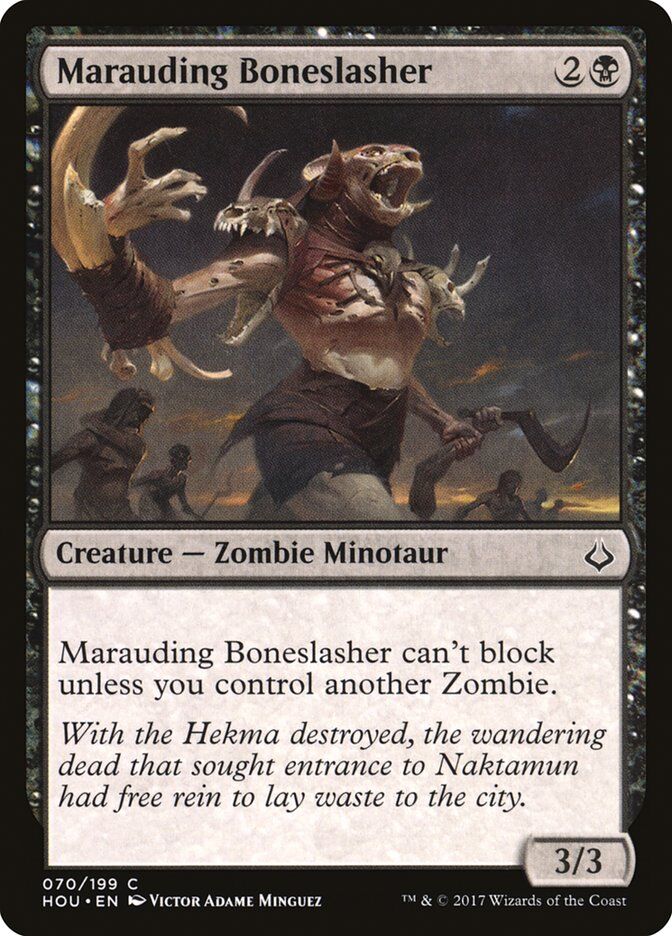 Hour of Devastation #70 Marauding Boneslasher