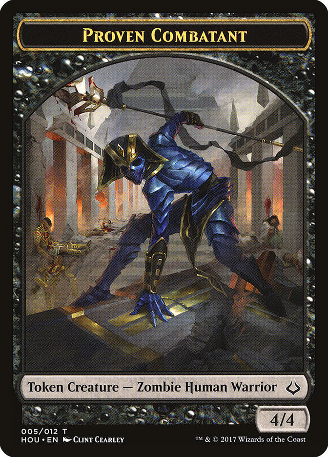 Hour of Devastation #5 Proven Combatant Token