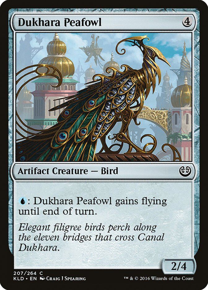 Kaladesh #207 Dukhara Peafowl