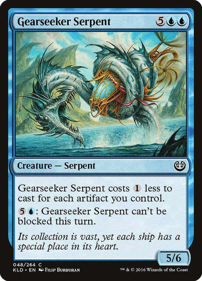 Kaladesh #48 Gearseeker Serpent