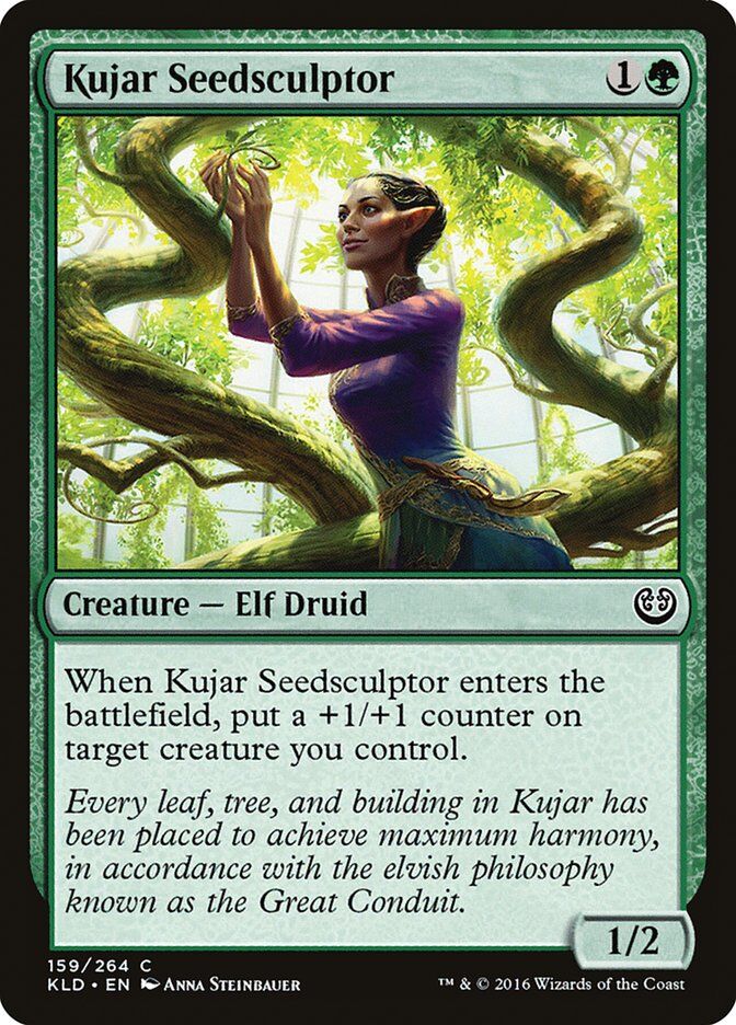 Kaladesh #159 Kujar Seedsculptor