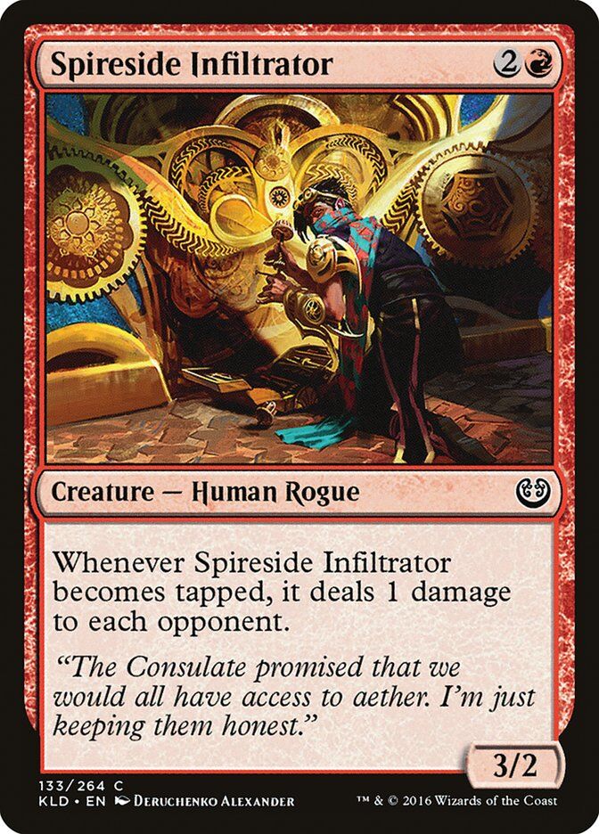 Kaladesh #133 Spireside Infiltrator
