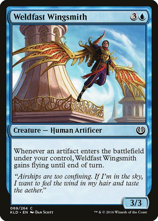 Kaladesh #69 Weldfast Wingsmith