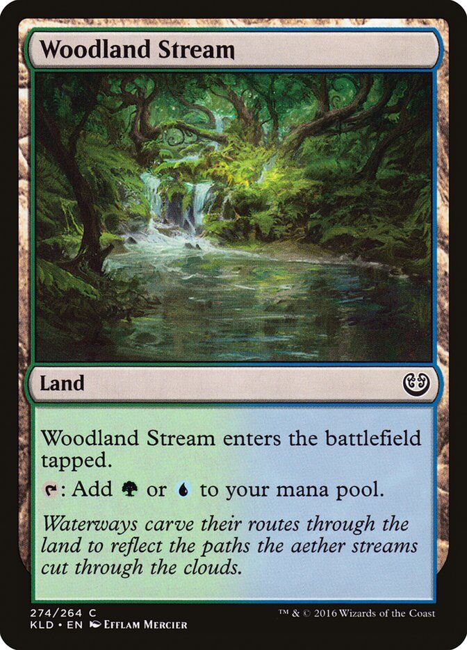 Kaladesh #274 Woodland Stream