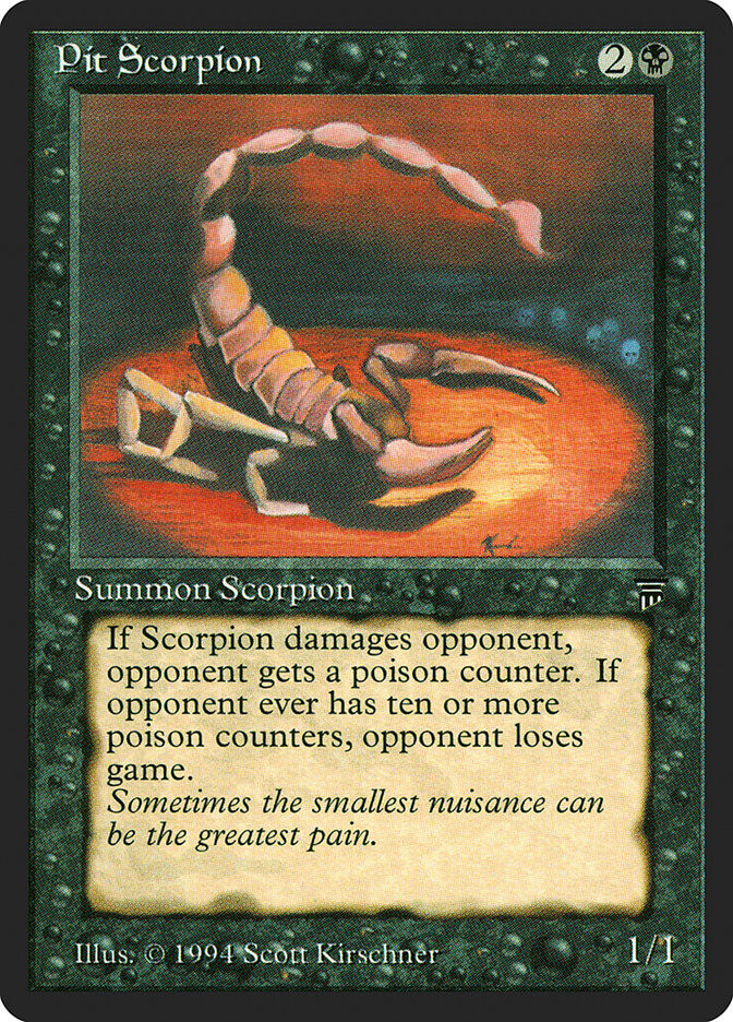 Legends Pit Scorpion