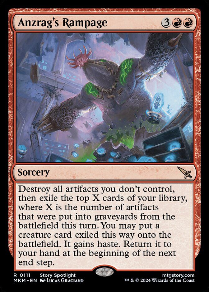 Murders at Karlov Manor #111 Anzrag's Rampage