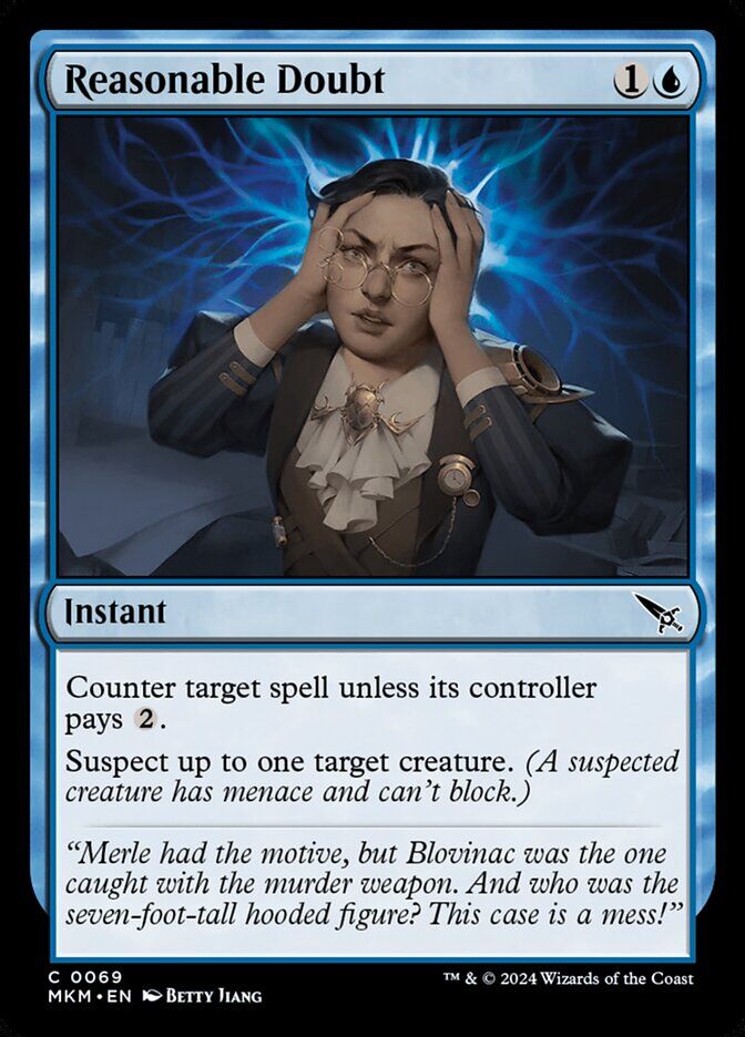 Murders at Karlov Manor #69 Reasonable Doubt