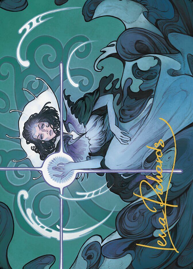 Art Series: Murders at Karlov Manor #38 Vannifar, Evolved Enigma Art Card (Gold-Stamped Signature)