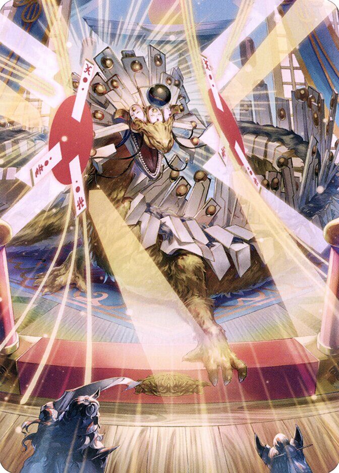 Art Series: Kamigawa: Neon Dynasty #75 Spirit-Sister's Call Art Card