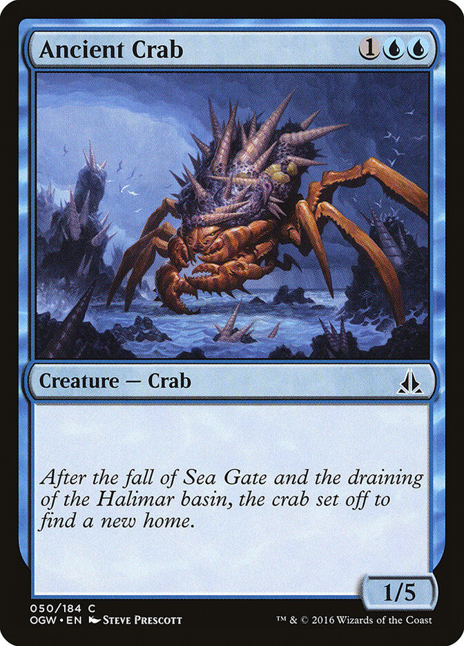 Oath of the Gatewatch #50 Ancient Crab