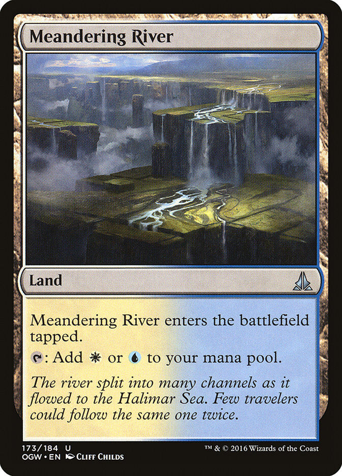 Oath of the Gatewatch #173 Meandering River