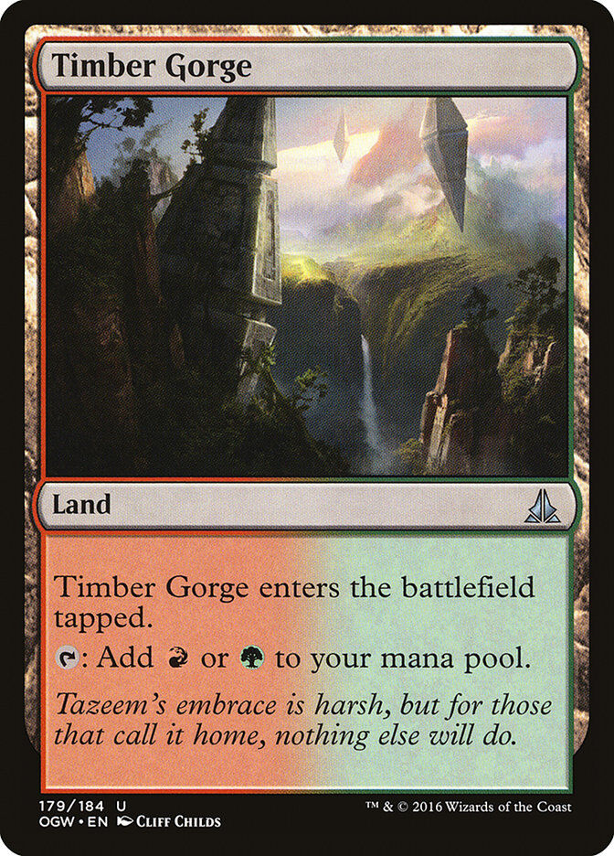 Oath of the Gatewatch #179 Timber Gorge