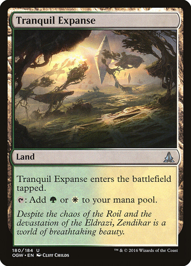 Oath of the Gatewatch #180 Tranquil Expanse