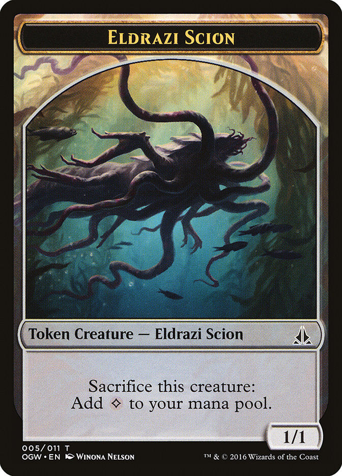 Oath of the Gatewatch #5 Eldrazi Scion Token (005)