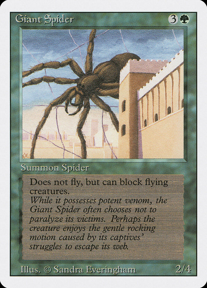 Revised Edition Giant Spider