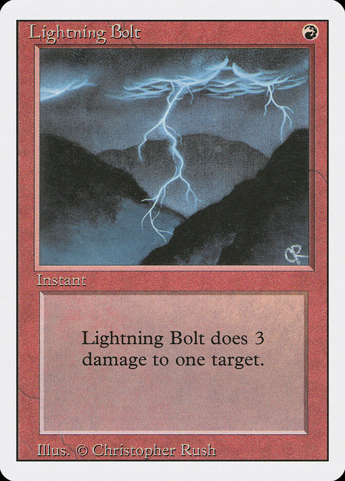 Revised Edition Lightning Bolt