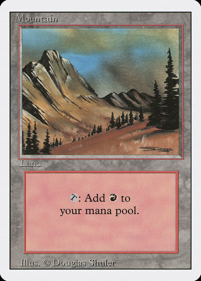 Revised Edition #292 Mountain (C)