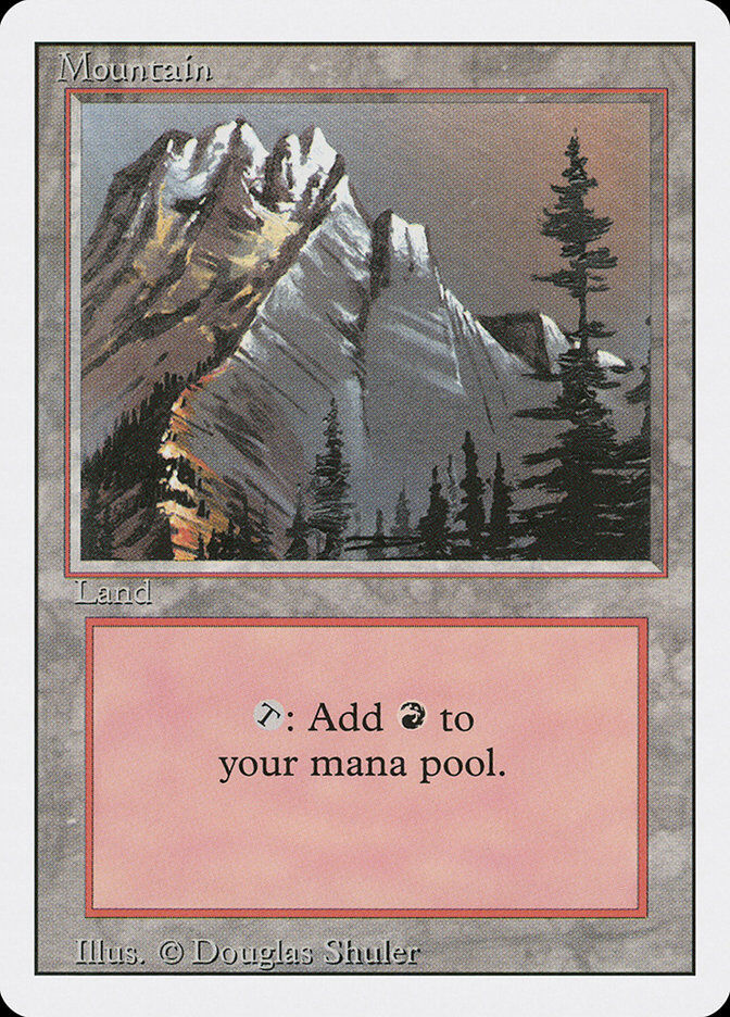 Revised Edition #290 Mountain (A)