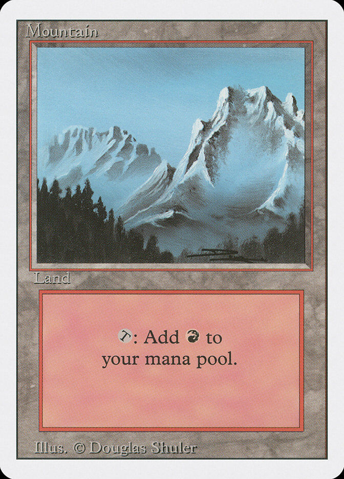 Revised Edition #291 Mountain (B)