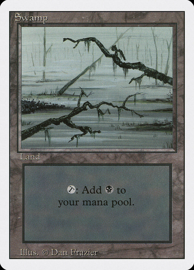 Revised Edition #300 Swamp (C)