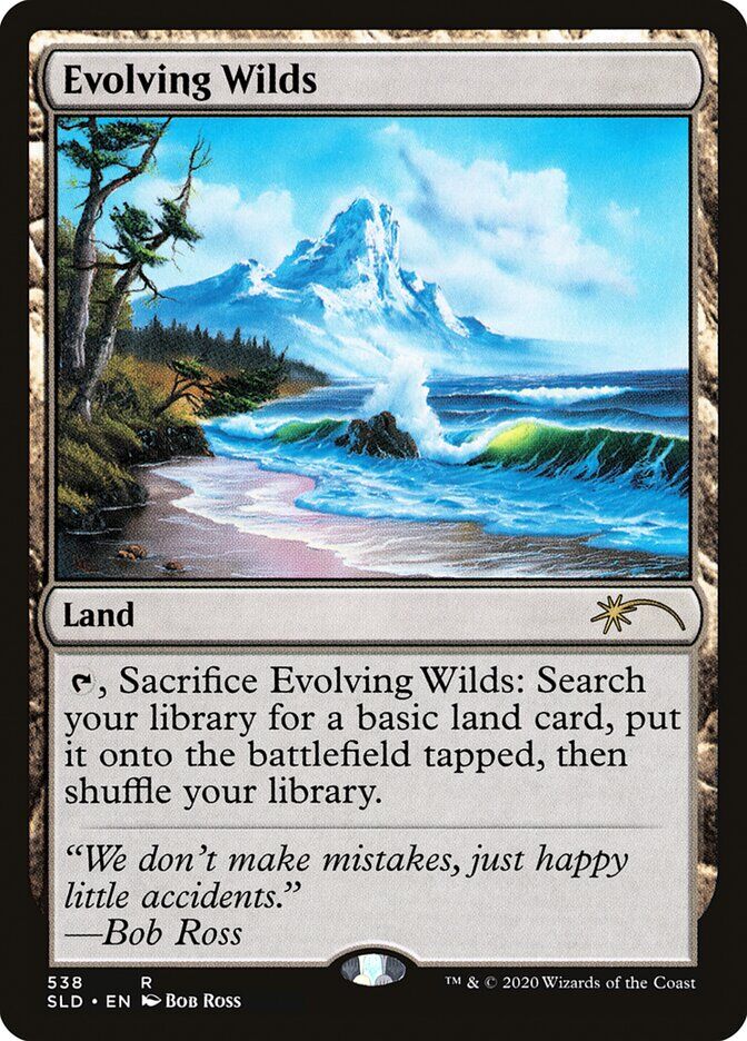 Secret Lair Drop Series #538 Evolving Wilds (Bob Ross)