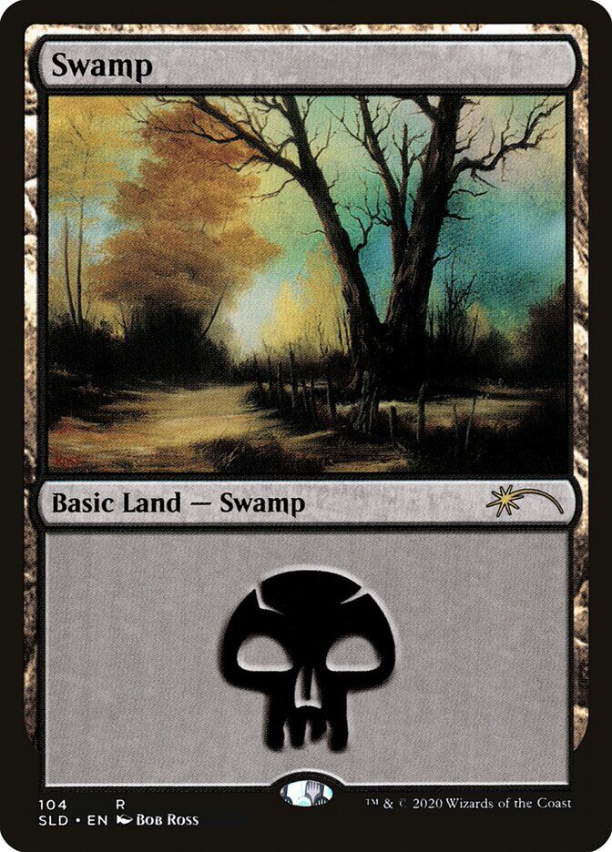 Secret Lair Drop Series #104 Swamp (104) (Bob Ross)