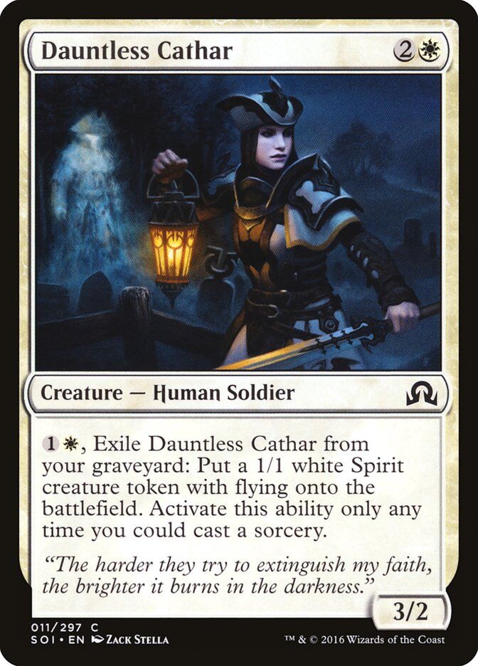 Shadows over Innistrad #11 Dauntless Cathar