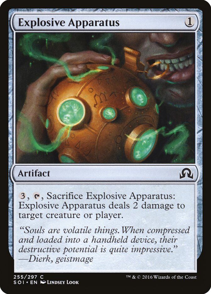 Shadows over Innistrad #255 Explosive Apparatus