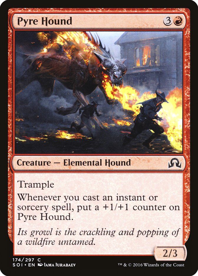 Shadows over Innistrad #174 Pyre Hound