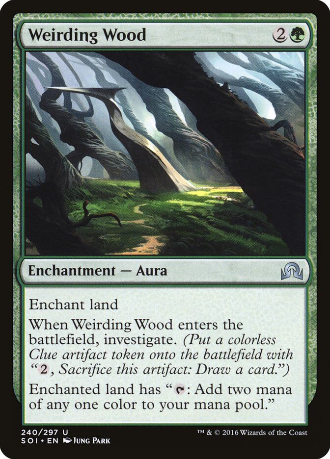 Shadows over Innistrad #240 Weirding Wood