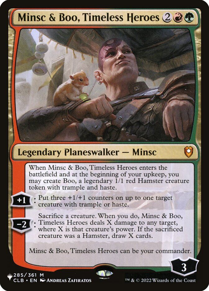 The List Reprints #285 Minsc & Boo, Timeless Heroes