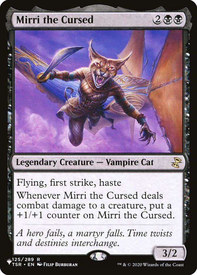 The List Reprints #125 Mirri the Cursed