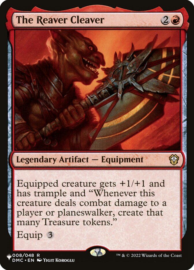 The List Reprints #8 The Reaver Cleaver