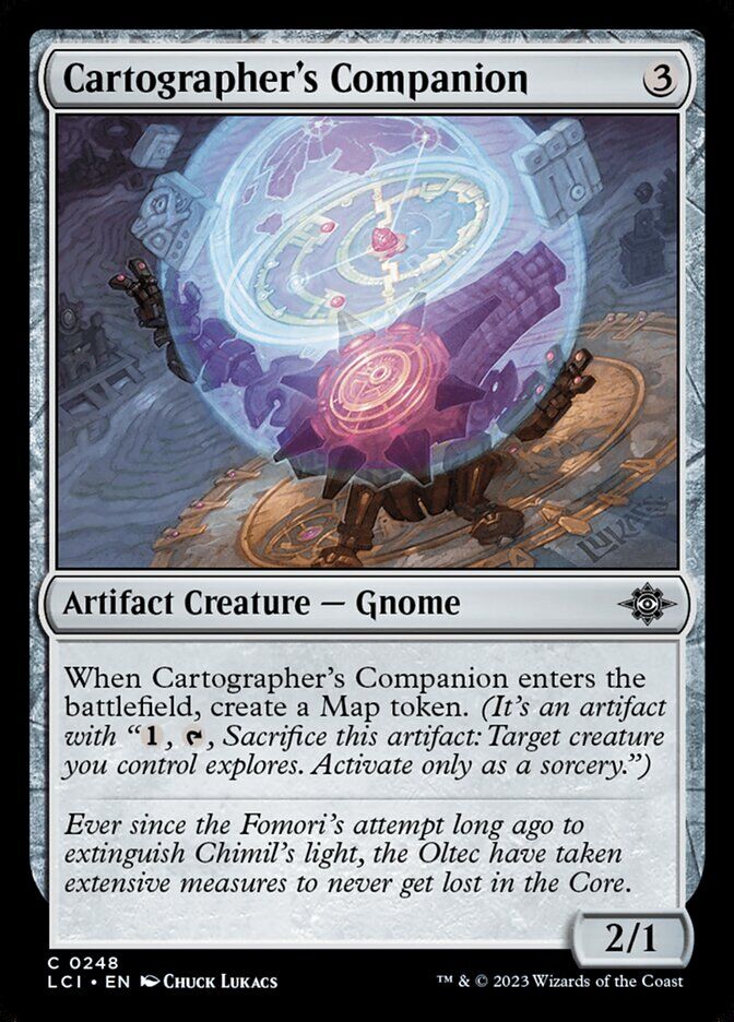 The Lost Caverns of Ixalan #248 Cartographer's Companion