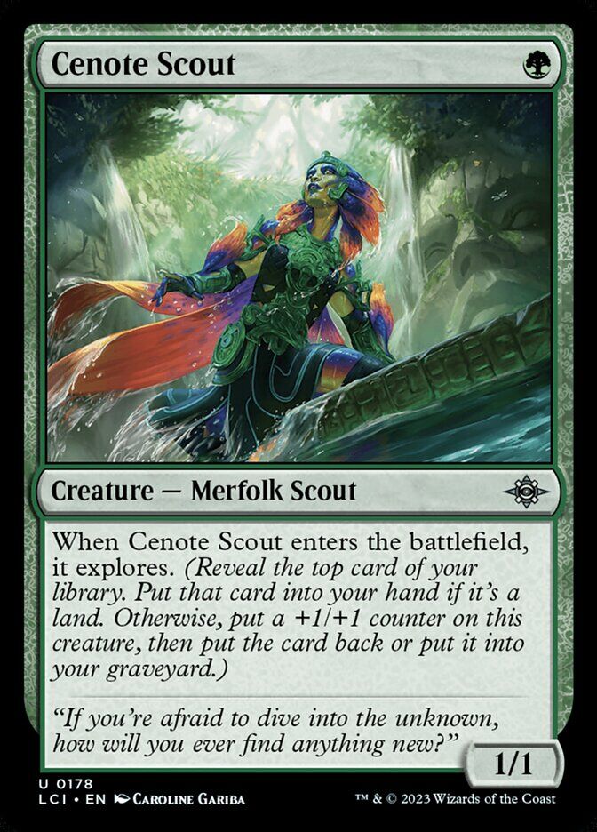The Lost Caverns of Ixalan #178 Cenote Scout